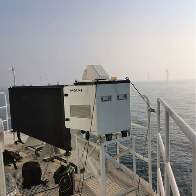 3d de Windlidar van Aftastendoppler, Kust Zeelidar Windmeting