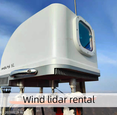 Huur 50200m Lidar 4hz van de Metingswind de Windsnelheid van de Steekproeffrequentie -50~50m/S