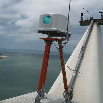 Lidar van de de Motorgondelwind van IP65 IP66 Lidar van de de Windmeting van Systeemmovelaser