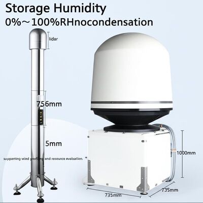 buy Opslag Vochtigheid 0%~100%RV geen condensatie lidar onshore wind unit 756mm 735mm 1000mm ondersteuning windprofilering en resource-evaluatie online manufacture
