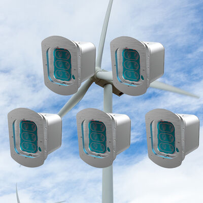 kopen ToF-variërende methode Windmeting Lidar met 100 Klux weerstand tegen omgevingslicht en ± 0,2 m herhaalde meetnauwkeurigheid Ideaal voor windmonitoring online manufacture