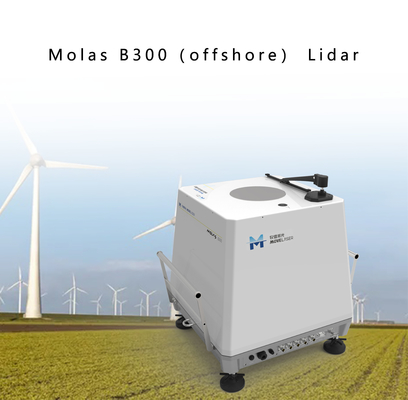 Lidar van de Molasb300 Zeedoppler Wind Werkende Temperatuurwaaier -40℃ ~ 50℃