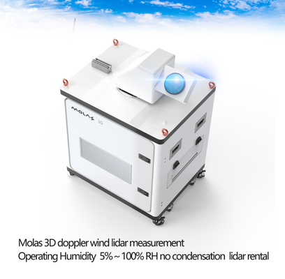 De Windlidar van Molas 3d Doppler Meting Geen Condensatie