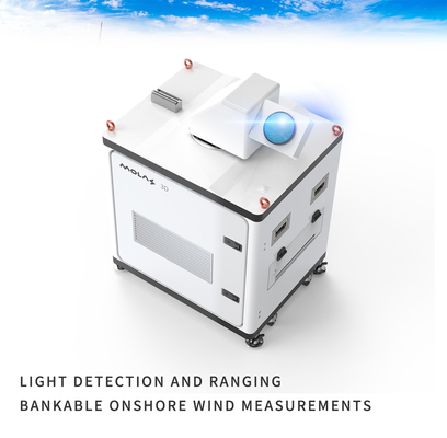 Lichte Opsporing en het Uitstrekken zich Lidar Verhandelbare Kust 3d van de Windmeting