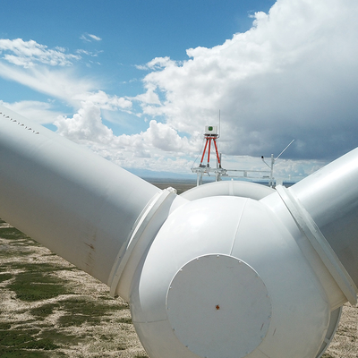 4 balken Nacelle gemonteerde Lidar voor windturbines 10 sec Meting