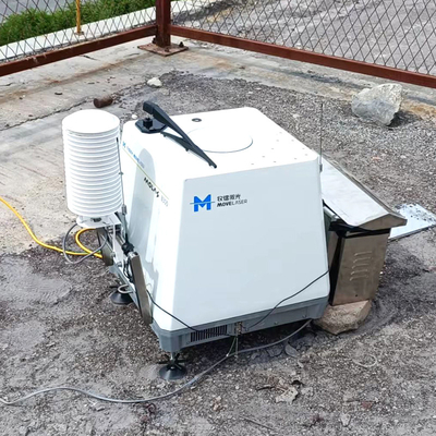 Coherente Doppler 12 laag Pulsed Laser Wind Lidar 220VAC aangedreven 1Hz Sampling Rate 60W Power