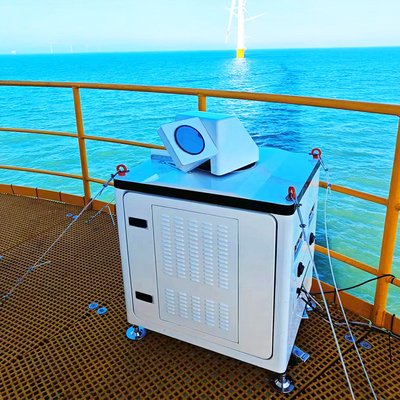Accuracy Wind Lidar Met 360° Horizontaal -10°~190° Verticaal Bereik 0,1m/s Windsnelheid Accuracy