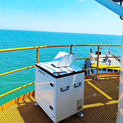 360° horizontale verticale onshore windlidar met opslag bij -40 ~ 70°C