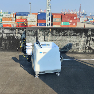 Geavanceerd op laser gebaseerd systeem voor het op afstand meten van de windsnelheid voor offshore windparken