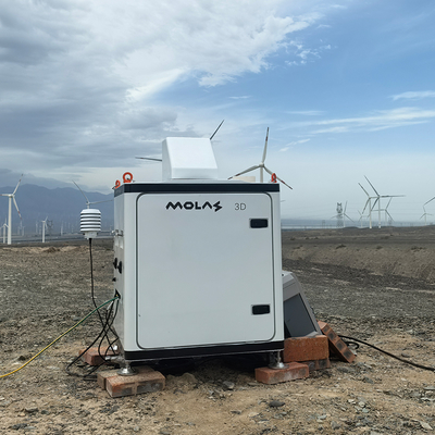 Compacte Windmeting Lidar 15m / 30m / 75m / 120m Afstand Resolutie