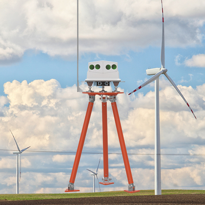 IP66 Windturbine Lidar met ±0,5° nauwkeurigheid en 70m/s Survival Wind Speed