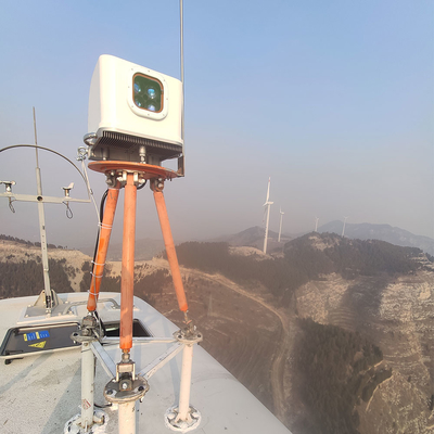 MOLAS NL wordt 200 Meterlidar de Cliënt van de Windenergie niet verbonden met de Lidar Interface