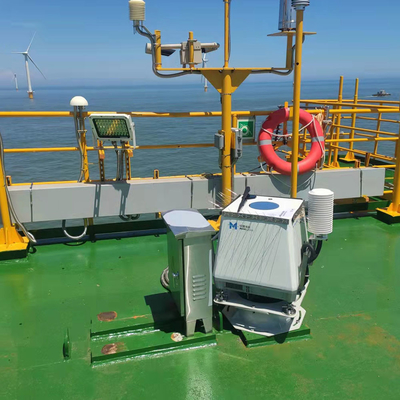 Zeelidar van de de Tendensenwind van de Windmeting Systeem de Kegelhoek van het 28 Graadbereik