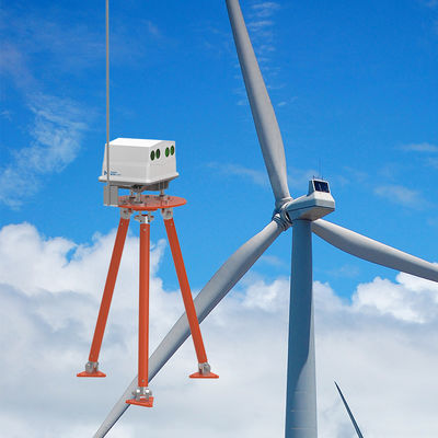 Turbine Wake Lidar Windsnelheidsbereik -50m/s-50m/s Bereik 50m-750m/NL750 voor windturbineprestaties