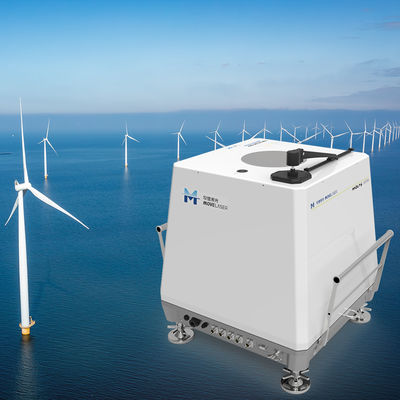 60W Windpark Applicatie Laser gebaseerd Remote Wind Speed Sensing System voor offshore windparken 1Hz Sampling Rate